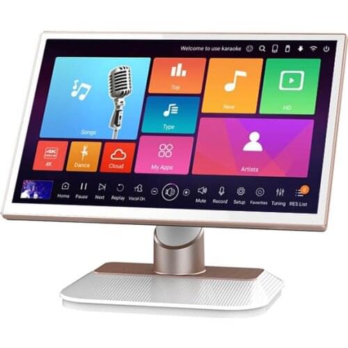 4K Mega Vision Karaoke System Professional KTV Jukebox Wifi Touchscreen Karaoke Player
