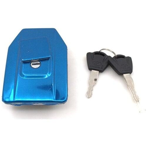 Motorcycle Fuel Gas Tank Cap Cover Lock Set For Honda WY125 WY 125 Spare Parts