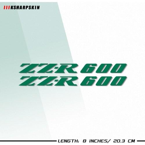 New Motorcycle Stickers Body Reflective Waterproof Body fuel tank logo sticker Kit For KAWASAKI ZZR600 zzr 600 sign decal