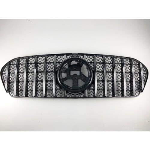Front racing grille GLE300 GLE350 GLE450 For mercedes new GLE Class W167 2020 GLE Class W167 GT R grille SUV 4 Matic