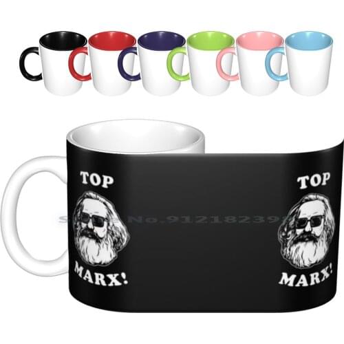 Top Marx Ceramic Mugs Coffee Cups Milk Tea Mug Top Marx Top Marx Top Marx Top Marx Marx Communism Socialism Communist Socialist