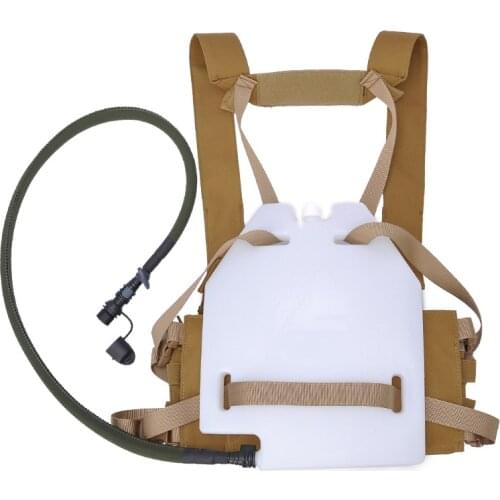 Outdoor Tactical Vest with Water Bag Army Fan CS Field Combat Waistcoat Men Women Hunting Shooting Training Military Vest