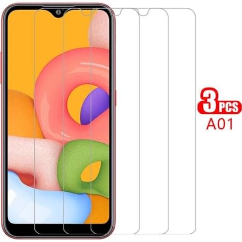Protective tempered glass for samsung a01 screen protector on galaxy a 01 01a 5.7 film samsun samsumg sansung galaxi samsunga01