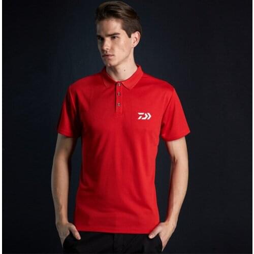 2021 Daiwa Speicial Fishing T Shirt Fishing Clothing Short Sleeve Quick Drying Breathable Anti UV Sun Protection Clothes