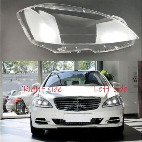 Car Headlight Lens For Benz S-Class W221 S280 S300 S350 S500 2010 2011 2012 2013 Car Headlight Headlamp Lens Auto Shell Cover