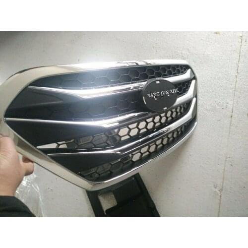 Car Styling Genuine Radiator Chrome Front Hood Grille Racing Grills For Hyundai ix35 2009-2012-2015