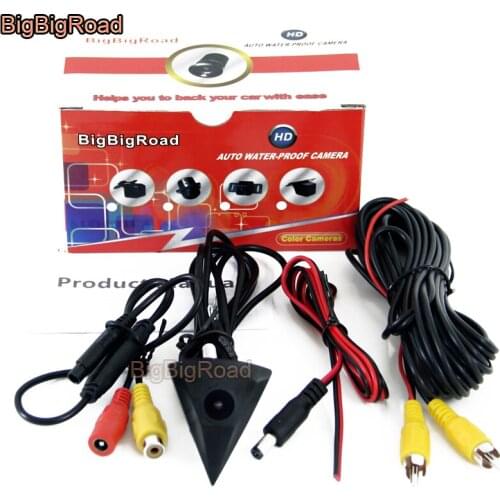 BigBigRoad CCD Car Front View Logo Camera For Volkswagen GOLF Jetta Touareg Passat Polo Tiguan Bora Touran Waterproof