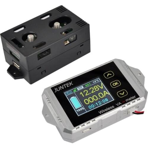 DC100V200A Mobile wireless bidirectional test voltage ammeter Battery capacity Voltage current power Wh Electricity coulometer