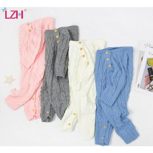 LZH Long Sleeve Childrens Clothing Girls Autumn Clothing For Babies Boys Romper 2021 Newborn Baby Girls Jumpsuit Baby Costume