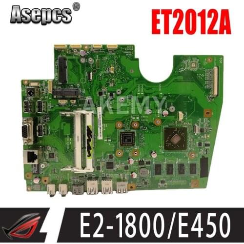 For ASUS ET2012A H61 LGA1155 DDR3 standalone graphics all-in-one motherboard With E2-1800/E450 CPU 90R-PT007MB7000VZ