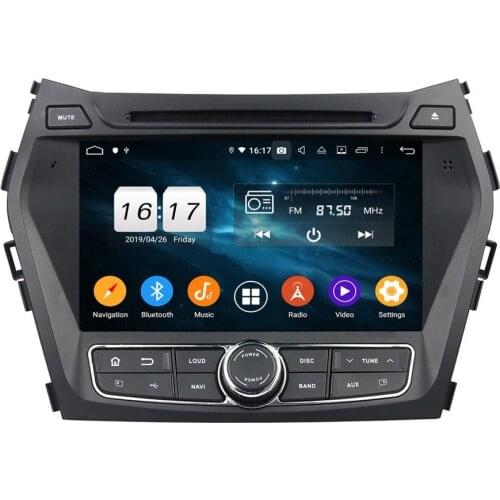 DSP PX6 2 din 8" Android 10.0 Car DVD Player for Hyundai IX45 Santa Fe 2013 2014 Stereo Radio GPS Bluetooth WIFI CarPlay