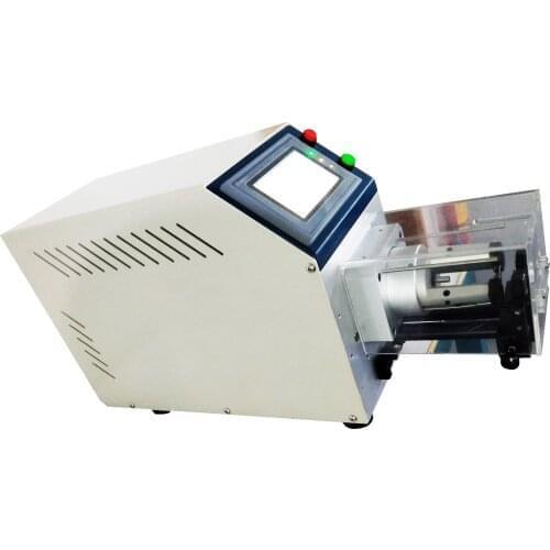 Flexible coax cable rotated stripping rotating peeling machine for coaxial wire