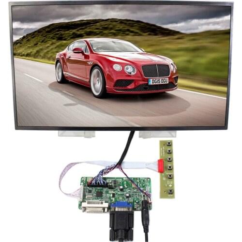 DVI VGA lcd controller board RT2281 with 15.6inch B156HW01 LP156WF1 N156HGE 1920x1080 lcd display