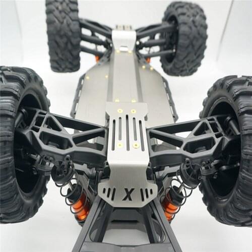 Stainless Steel 5pcs/set Durable Chassis Armor Anti-collision Base Protection Plate for 1/10 TRAXXAS MAXX RC Car Part