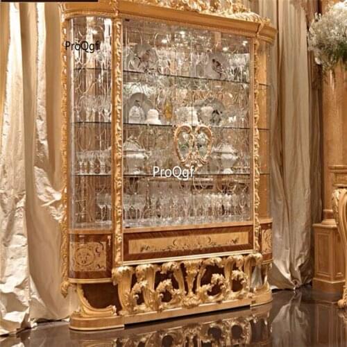 Prodgf 1Pcs A Set ins Home European Spring Wine Cabinet