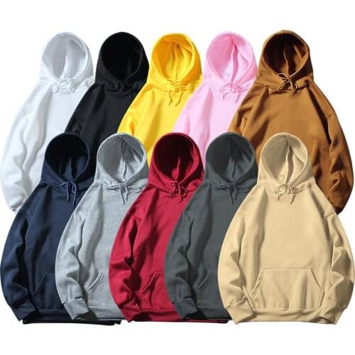 Fashion Brand Mens/Womens Hoodies 2021 Spring Autumn Male Casual Hoodies Sweatshirts Mens Solid Color Hoodies Sweatshirt Tops
