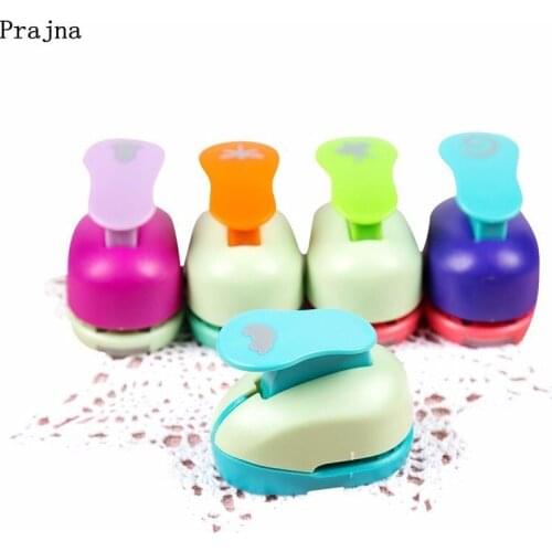 Prajna Embossing Device Cutter Machine Cute 2.5cm Paper Handmade Crafts&Scrap-booking Tool Paper Punch For DIY Gift Card Punches