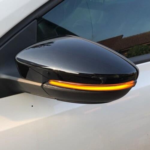 For-Vw Passat Cc B7 Beetle Scirocco Jetta Mk6 Car Led Dynamic Rearview Mirror Indicator Led Side Wing Dynamic Turn Signal Light