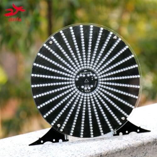 Zirrfa New!!! Dance Light cubeed, with Acrylic case led electronic diy kit