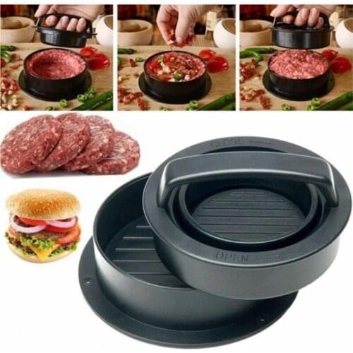 ABS Hamburger Maker Hamburger Press Round Shape Non-Stick Chef Cutlets Hamburger Meat Beef Grill Burger Press Patty Maker Mold