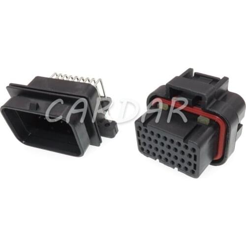 1 Set 34 Pin 4-1437290-1 AMP Superseal 1.0 Auto Connector Car ECU Plug With Terminals