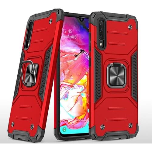 Armor Shockproof Case for Samsung Galaxy A70 A 70 70s Military Protection Bumper Defender Magnet Car Holder Ring Case Cover