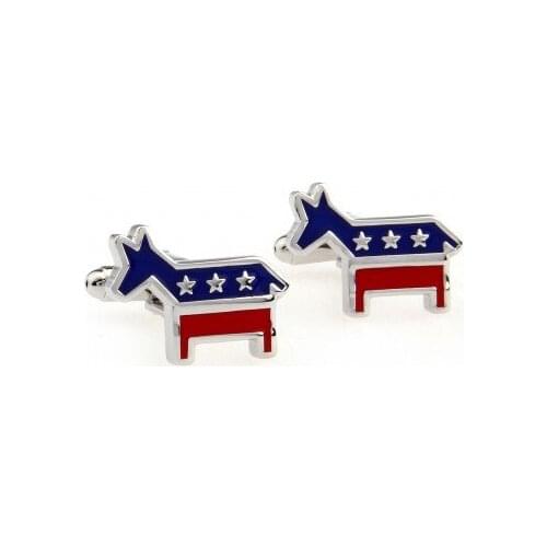 Democratic Cufflink Cuff Link 15 Pairs Wholesale Free Shipping