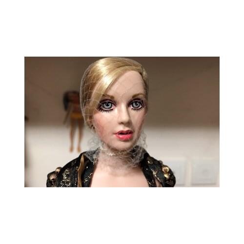 Limited Sale 1/4 Girl franklin Doll Toy Hot Sale Collection Rose Fashion Nude Women Princess Dolls with Body