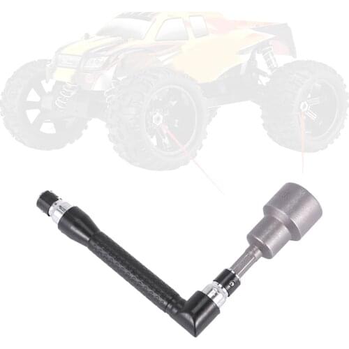 Metal 17mm Wheel HEX Nuts Sleeve Wrench Tools for 1/8 1/7 RC Truggy Car Truck