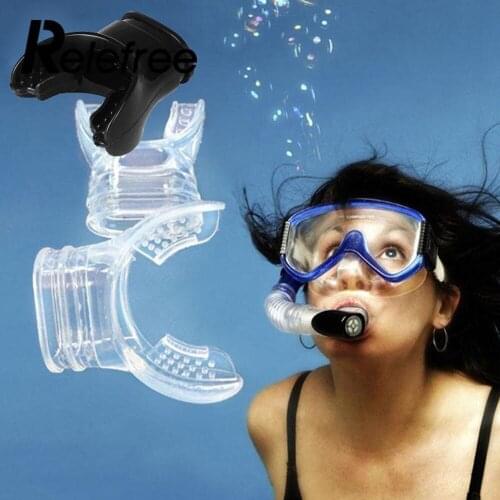 Swimming Dive Tube Snorkel Water Sports Equipment Snorkeling Silicone Diving Snorkel Snorkeling Mouthpiece Dry Breathing Tube