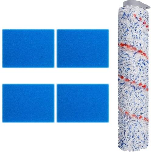 Roller Brush and Filter for Tineco IFloor HF10E-01 Sweeping Robot Rolling Brush Cleaning Accessories