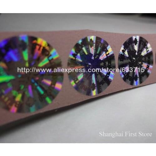 FREE DESIGN ! Customized Logo hologram Laser anti-counterfeit security 3D holographic sticker labels printing