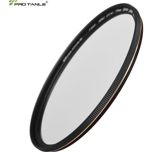 PRO TANLE 72mm/77mm/82mm Ultraviolet UV Protection Filter Slim 22 Layer Super Multi Coated with Storage Holder for Camera Lens