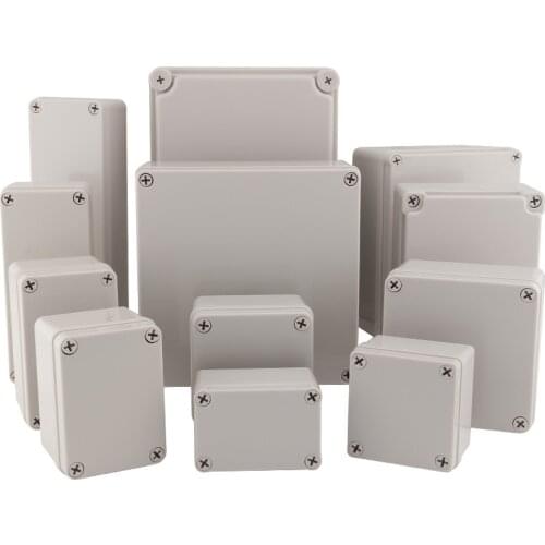 Waterproof Plastic Enclosure Box Electronic ip67 Project Instrument Case Electrical Project Box ABS Outdoor Junction Box Housing