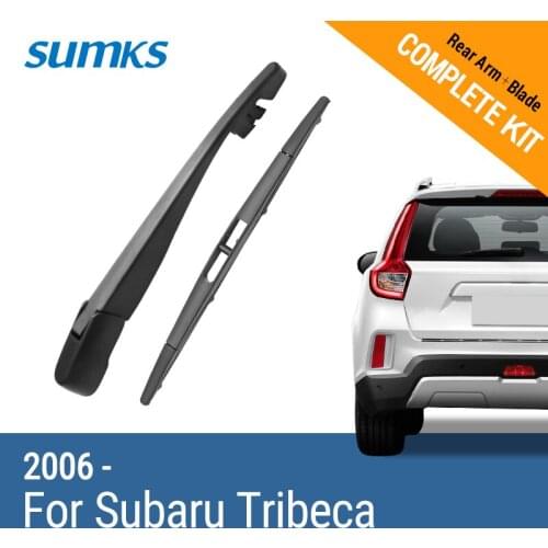 SUMKS Rear Wiper & Arm for Subaru Tribeca 2006 2007 2008 2009 2010 2011 2012 2013 2014