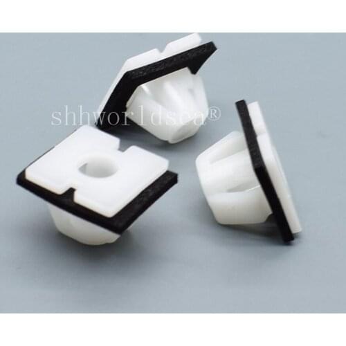 100PCS Body Side Moulding Clip With Sealer Car Plastic Fastener Clip For Elantra Sonata 2002-On For Hyundai 87756-3D000