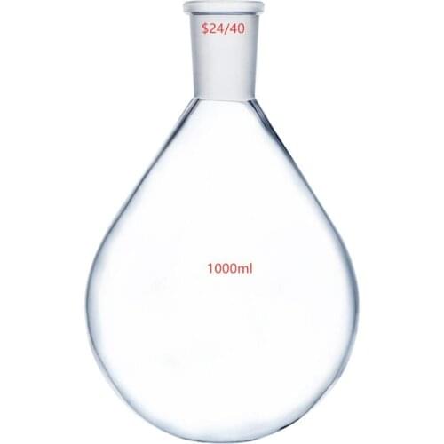 1000ml,24/40,Glass Recovery Flask,1L,Rotary Evaporator Kjelda Bottle