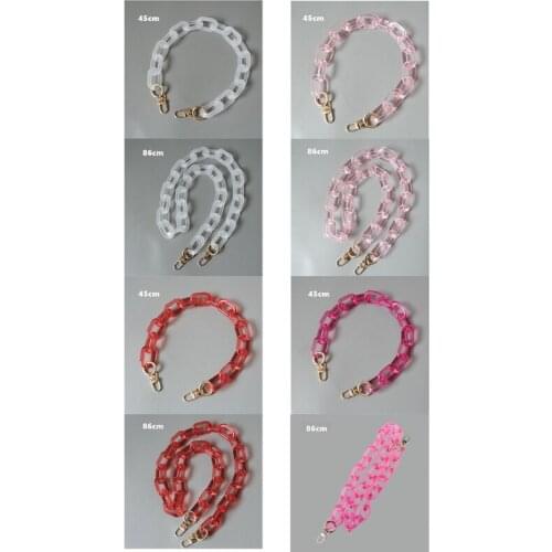 Acrylic Strap Replacement for Handmade Shoulder Bag Bucket Beach Handbags Top Handle Bags