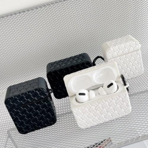 Earphone Case For AirPods 2 1 Pro Leather Bluetooth Wireless Charging Box Covers Accessories Box for Air Pods 3 Protective cases