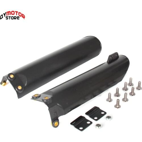Black Pit Bike USD Front Fork LEG Guards Sliders Motorcycle Protecting Cover 140cc 160cc Pitbike