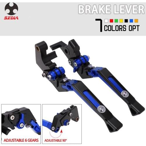For YAMAHA FZ1 FZ6 FAZER FZ8 FZ6R XSR900 XSR700 XSR 700 ABS 2016 2017 Motorcycle CNC Pivot Brake Clutch Levers