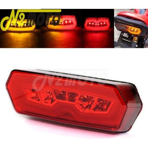 Motorcycle Running Light Brake Turn Signal Lamp LED Integrated Taillight For Honda MSX Grom CB650F CBR 650 F CTX 700 N 2013-2016