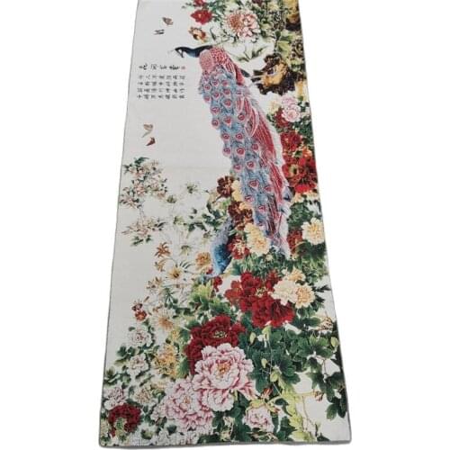 China Old Silk Thangka Like Hanging Painting Embroidery Painting Calligraphy