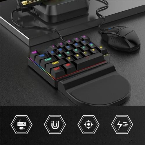 PUBG Mobile Converter Controller For iOS Android PUBG Mobile Keyboard Mouse Converter Joystick Gamepad Bluetooth USB Peripheral