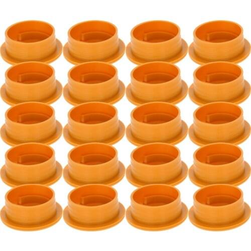 MroMax Hot Desk Threading Box Plastic Cover Rod Diameter 35mm Diameter of Cap 45mm Hardware Office Appliances 10/20/30pcs