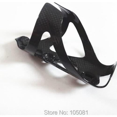 Newest OEM Road bicycle 3K full carbon fibre drink water bottle cages mountain bike carbon bottle holder cages light Free ship