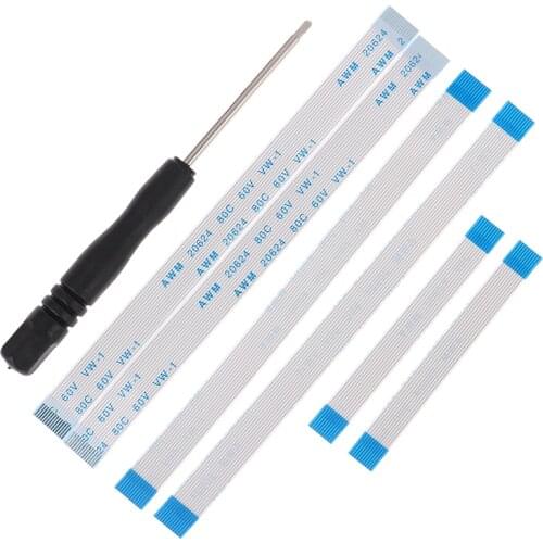 New 10/12/14 Pin Power Switch Ribbon Flex Cable Tool Set For PS4 Controller