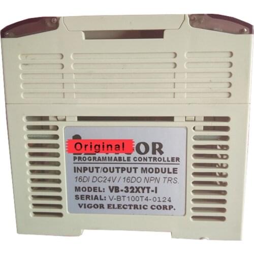 New Original VB-32XYT-I PLC 24VDC16 Point Input 16 Point Output Expansion Module
