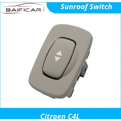 Baificar Brand New Genuine Sunroof Switch Skylight 96660233BK for Citroen C4L