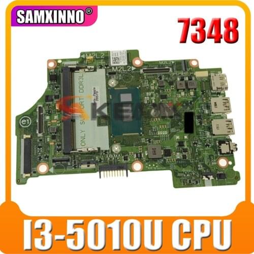 Original Laptop motherboard For DELL Inspiron 7348 I3-5010U Mainboard CN-0NDV1M 0NDV1M 13321-1 SR23Z DDR3